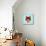 Hipster Cat Portrait-Macrovector-Mounted Art Print displayed on a wall