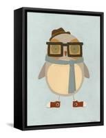 Hipster Owl II-Erica J. Vess-Framed Stretched Canvas