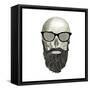 Hipster Skull I-Sue Schlabach-Framed Stretched Canvas