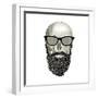 Hipster Skull I-Sue Schlabach-Framed Art Print