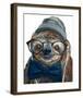 Hipster Sloth-Melissa Symons-Framed Art Print