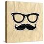 Hipster Symbol-adamson-Stretched Canvas