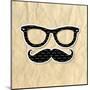 Hipster Symbol-adamson-Mounted Art Print