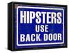 Hipsters Use Back Door-Retroplanet-Framed Stretched Canvas