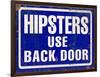 Hipsters Use Back Door-Retroplanet-Framed Giclee Print