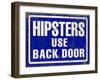 Hipsters Use Back Door-Retroplanet-Framed Giclee Print