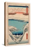 Hira No Bosetsu-Utagawa Hiroshige-Stretched Canvas