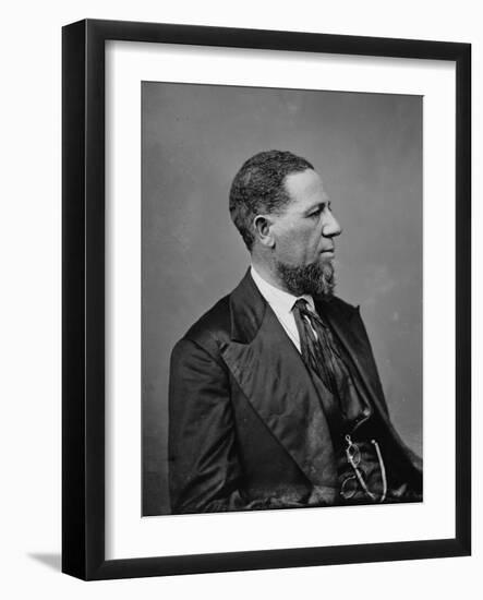 Hiram R. Revels, American Senator-Science Source-Framed Giclee Print