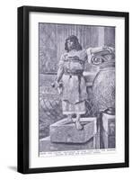 Hiram, the Clever Craftsman of Tyre Who Cast the Majestic Pillars of Brass for Soloman's Temple-Charles Mills Sheldon-Framed Premium Giclee Print