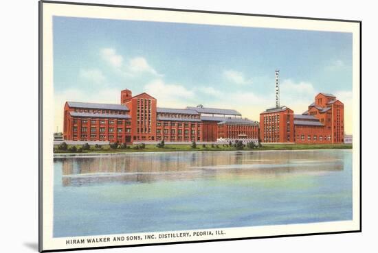 Hiram Walker Distillery, Peoria, Illinois-null-Mounted Art Print