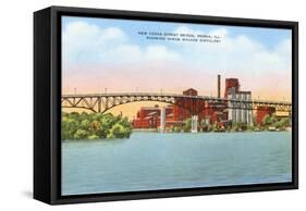 Hiram Walker Distillery, Peoria, Illinois-null-Framed Stretched Canvas