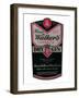 Hiram Walker Dry Gin Label-null-Framed Art Print