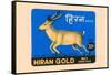 Hiran Gold Wax Vestas-null-Framed Stretched Canvas