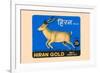 Hiran Gold Wax Vestas-null-Framed Art Print