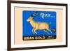 Hiran Gold Wax Vestas-null-Framed Art Print