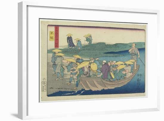 Hiratsuka, 1847-1852-Utagawa Kuniyoshi-Framed Giclee Print