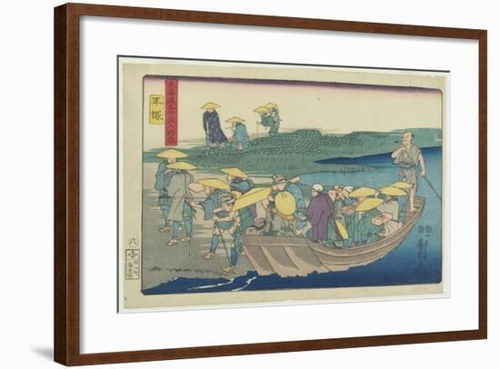 Hiratsuka, 1847-1852-Utagawa Kuniyoshi-Framed Giclee Print