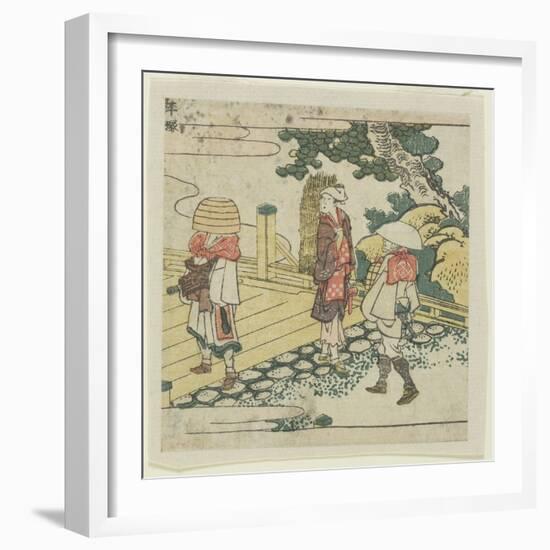 Hiratsuka, C. 1804-Katsushika Hokusai-Framed Giclee Print