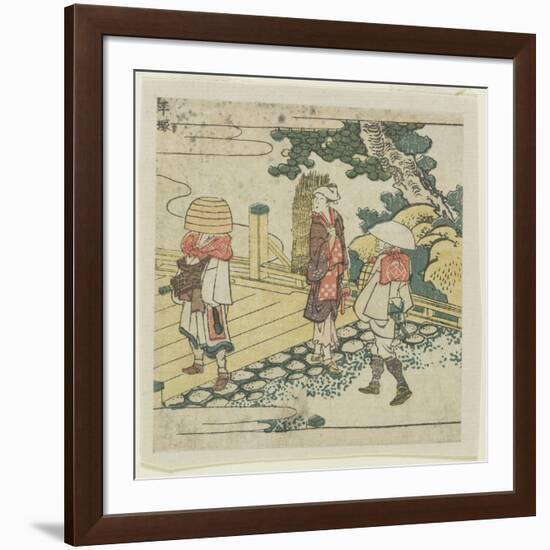 Hiratsuka, C. 1804-Katsushika Hokusai-Framed Giclee Print