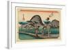 Hiratsuka-Utagawa Hiroshige-Framed Giclee Print