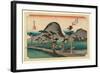 Hiratsuka-Utagawa Hiroshige-Framed Giclee Print