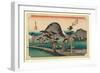 Hiratsuka-Utagawa Hiroshige-Framed Giclee Print