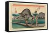 Hiratsuka-Utagawa Hiroshige-Framed Stretched Canvas