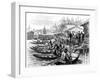 Hiring a Caique, Constantinople, 1877-null-Framed Giclee Print