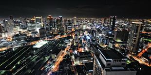 Osaka Night View-Hiroaki Koga-Photographic Print