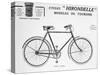 Hirondelle Saint Etienne Bicycle Tourism Advertisement, 20th Century-null-Stretched Canvas