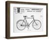 Hirondelle Saint Etienne Bicycle Tourism Advertisement, 20th Century-null-Framed Giclee Print