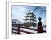 Hirosaki Castle in the Snow, Aomori, Japan-null-Framed Photographic Print