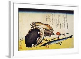 Hiroshige: Color Print-Ando Hiroshige-Framed Giclee Print