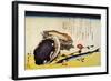 Hiroshige: Color Print-Ando Hiroshige-Framed Giclee Print