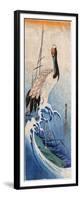 Hiroshige: Crane, C. 1834-Ando Hiroshige-Framed Giclee Print