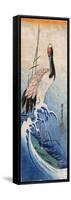 Hiroshige: Crane, C. 1834-Ando Hiroshige-Framed Stretched Canvas