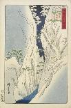 Evening Snow at Hashiba, November 1861-null-Giclee Print