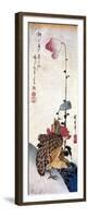 Hiroshige: Poppies-Ando Hiroshige-Framed Premium Giclee Print