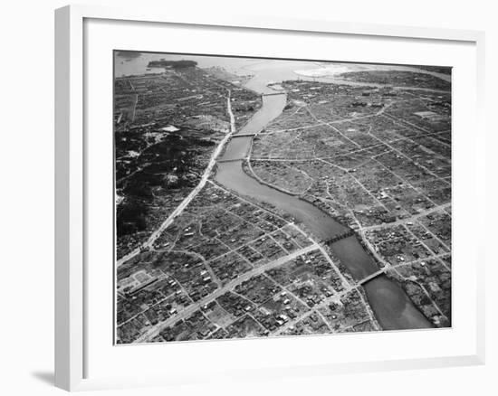 Hiroshima after the Atomic Blast-null-Framed Photographic Print