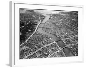 Hiroshima after the Atomic Blast-null-Framed Photographic Print