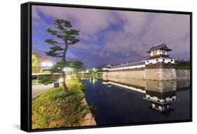 Hiroshima Castle Grounds, Hiroshima, Honshu, Japan, Asia-Christian Kober-Framed Stretched Canvas
