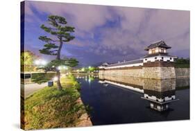 Hiroshima Castle Grounds, Hiroshima, Honshu, Japan, Asia-Christian Kober-Stretched Canvas