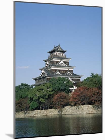 Hiroshima Castle, Hiroshima, Japan-null-Mounted Photographic Print