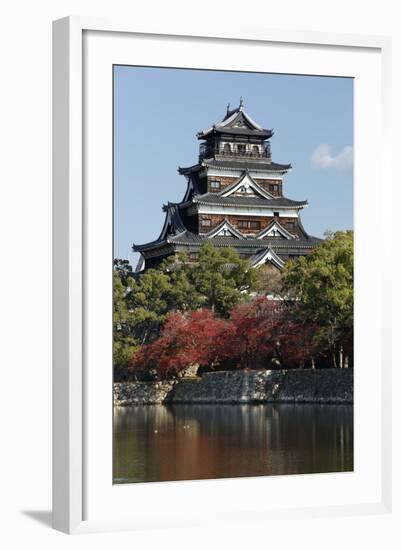 Hiroshima Castle, Hiroshima, Western Honshu, Japan-Stuart Black-Framed Photographic Print