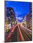 Hiroshima, Japan Cityscape above Aioi-Dori Avenue.-SeanPavonePhoto-Mounted Photographic Print