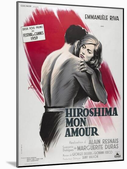 Hiroshima Mon Amour, 1959-null-Mounted Giclee Print
