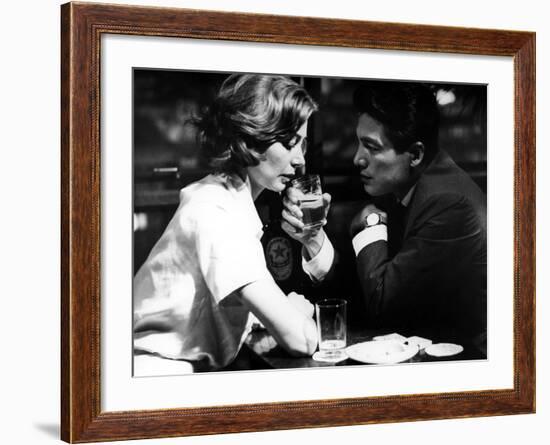 Hiroshima Mon Amour, Emmanuelle Riva, Eiji Okada, 1959-null-Framed Photo