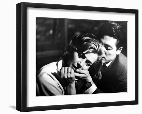 Hiroshima Mon Amour, Emmanuelle Riva, Eiji Okada, 1959-null-Framed Photo