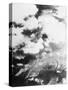 Hiroshima Mushroom Clouds-null-Stretched Canvas