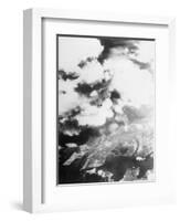 Hiroshima Mushroom Clouds-null-Framed Photographic Print